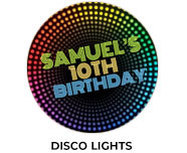 Disco Theme Personalised Birthday Party Supplies