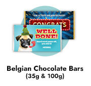 Personalised Congratulations Chocolate Bars