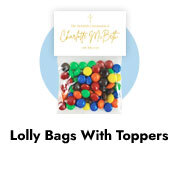 First Holy Communion Lolly Bag with Topper