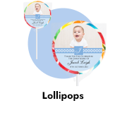 Personalised Christening And Baptism Lollipops