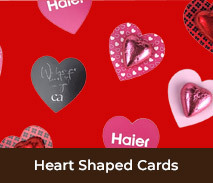 Heart Shaped Cards With Chocolate Hearts