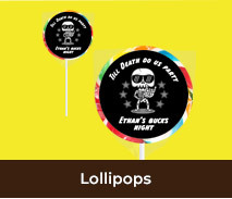 Personalised Lollipops For Bucks Nights