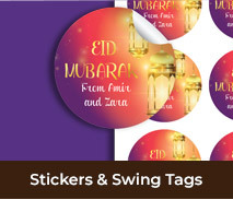 Personalised Labels And Swing Tags For Eid