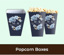 Personalised Popcorn Boxes For Engagements