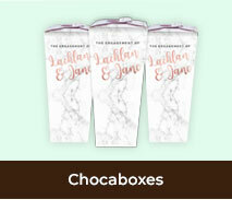 Personalised Chocaboxes For Engagements