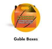 Custom Gable Boxes For Sports Teams And Events