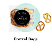 Personalised Pretzel Bags For Weddings