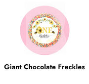 Personalised 1st Birthday Giant Chocolate Freckles
