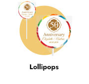 Personalised Lollipop For Wedding Anniversaries