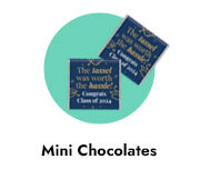 School Graduation Personalised Mini Chocolates