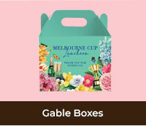 Custom Gable Boxes For Spring Racing Carnival