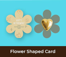 Personalised Flower Cards For Retirements