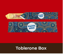 Custom Aboriginal Toblerone Boxes For NAIDOC Week