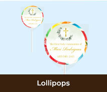 First Holy Communion Personalised Lollipops