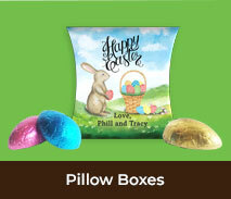 Personalised Easter Pillow Boxes