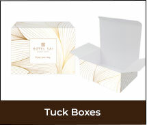 Branded Tuck Box Favour Boxes For Hospitality