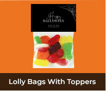 Halloween Lolly Bag with Topper