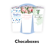Personalised Christening Chocabox Favour Boxes