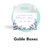 Personalised Gable Boxes For Engagements