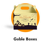 Personalised Gable Box Favour Boxes For Halloween