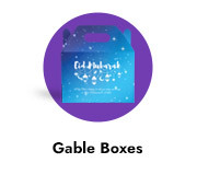 Personalised Eib Mubarak Gable Favour Boxes