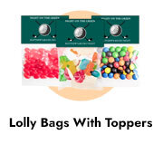 Lolly Bags With Toppers For Bucks Nights