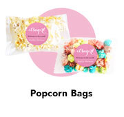 Popcorn Bags For Birth Announcements