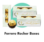 Custom Confirmation Ferrero Rocher Gift Boxes