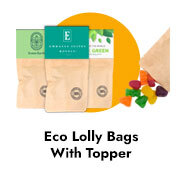 Eco Lolly Bags With Branded Topper