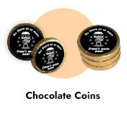Personalised Chocolate Coins For Bucks Nights