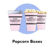 International Womens Day Custom Popcorn Boxes