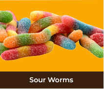 Products Filled With Sour Worms