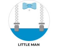 Little Man Personalised Birthday Party Supplies