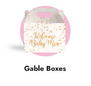Gable Boxes For Birth  Announcements