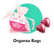 International Nurses Day Custom Organza Bags