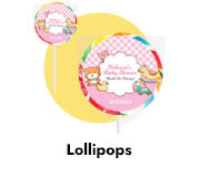 Baby Shower Personalised Lollipops