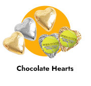 Chocolate Hearts For Sports Team Events