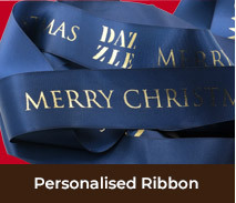 Personalised Ribbon For Christmas