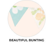 Beautiful Bunting Custom Birthday Party Supplies