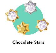 Custom Foil Chocolate Stars For Confirmations