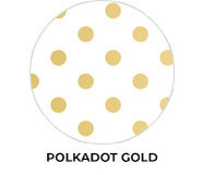 Gold Polkadots Theme Birthday Party Supplies