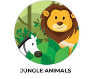 Jungle Animals Custom Birthday Party Supplies