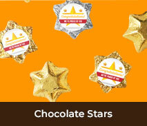 Personalised Congratulations Chocolate Stars