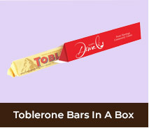 Personalised Toblerone Bar Boxes For Diwali