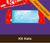 Ramadan And Eid Custom Kit Kats Halal