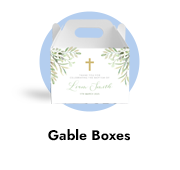 Gable Box Favour Boxes For Christenings