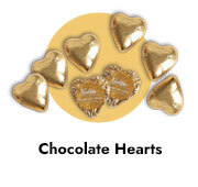 Wedding Anniversary Foil Chocolate Hearts