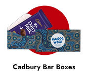NAIDOC Week Cadbury Bar Boxes