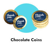 Thank You Gold Chocolate Coins