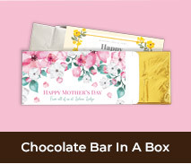 Personalised Mothers Day Chocolate Bar Boxes